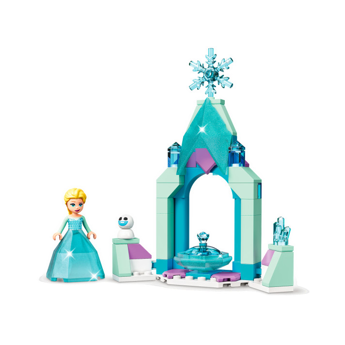 Binnenplaats van Elsa's kasteel