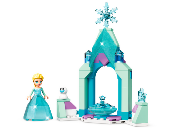 Binnenplaats van Elsa's kasteel