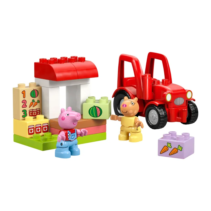 LEGO Tractor en marktkraam