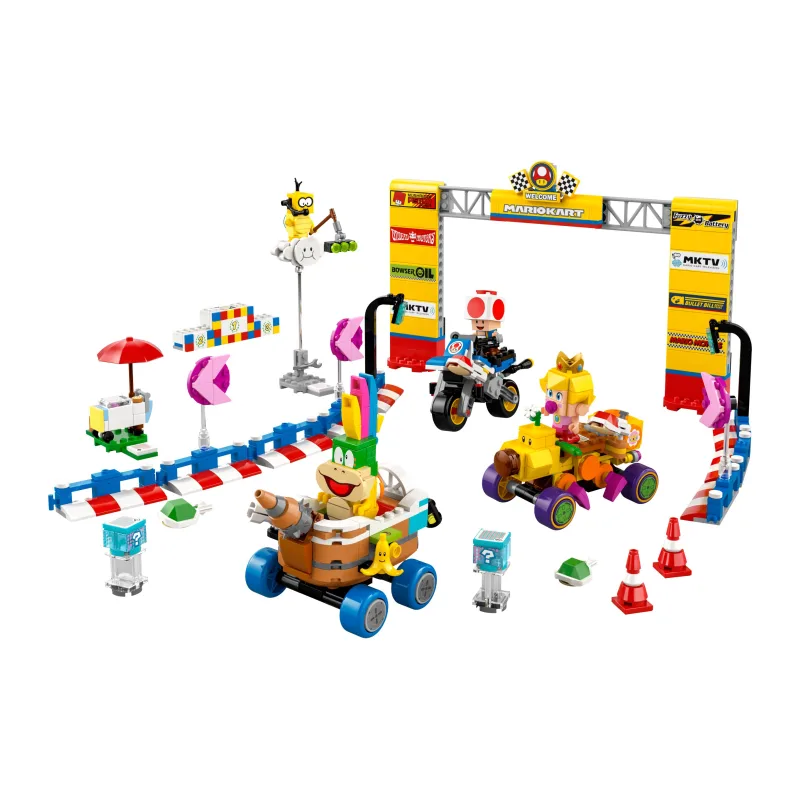 LEGO Mario Kart - Baby Peach en grand prix-set