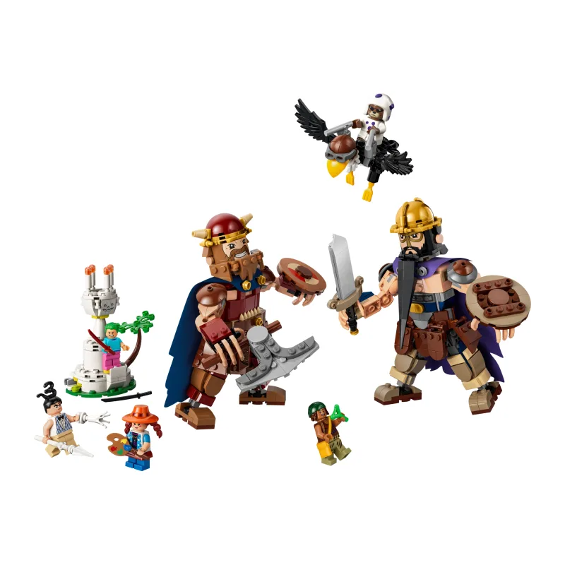 LEGO Dorry vs. Brogy - Reuzen van Kleine Gaarde