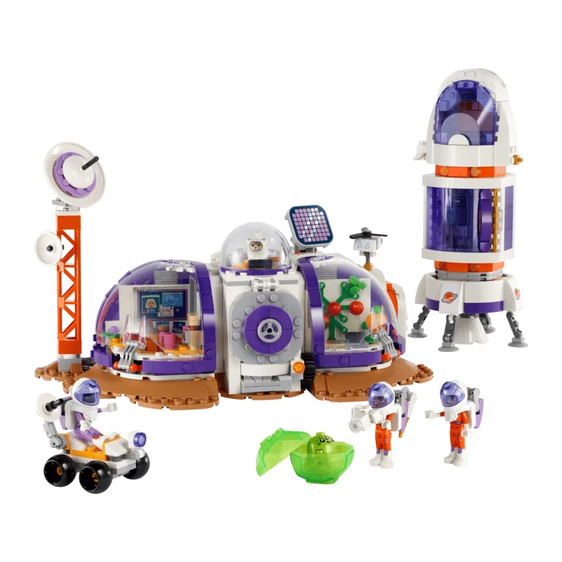 LEGO Friends - Ruimtebasis op Mars en raket Constructiespeelgoed