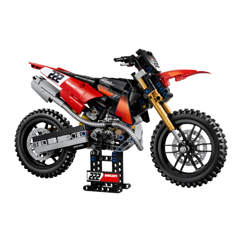 LEGO Ducati Desmo450 MX Factory motor