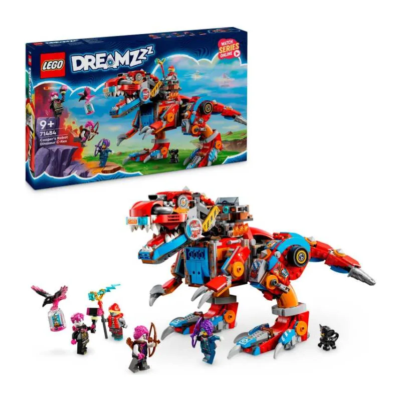 LEGO DREAMZzz - Coopers robotdinosaurus C. Rex Constructiespeelgoed