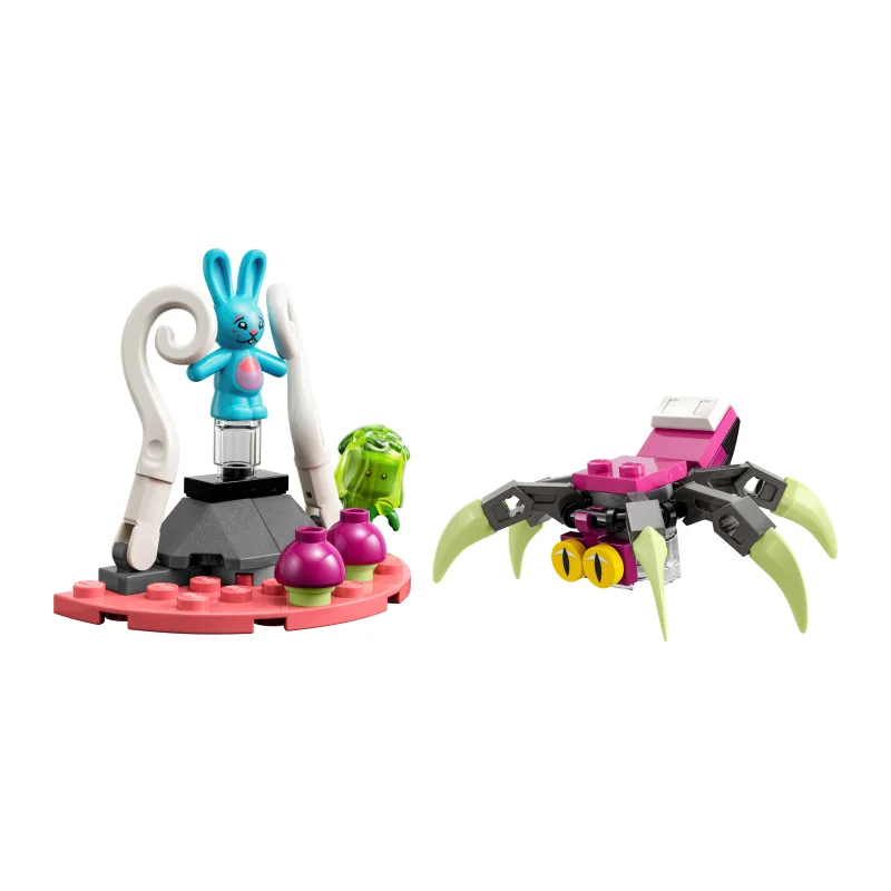 LEGO Z-Blob en Bunchu spinontsnapping