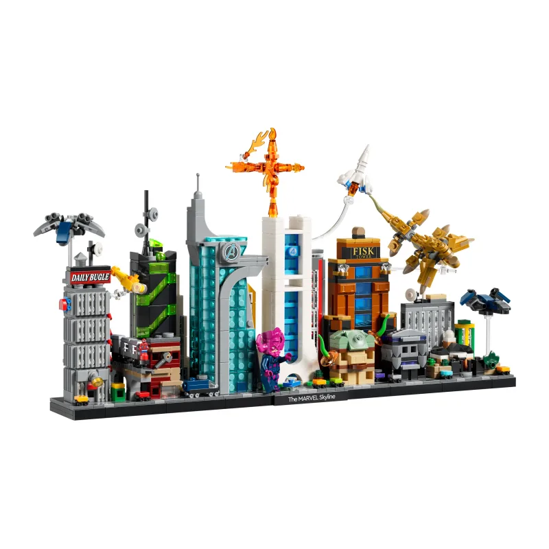 LEGO De Marvel skyline
