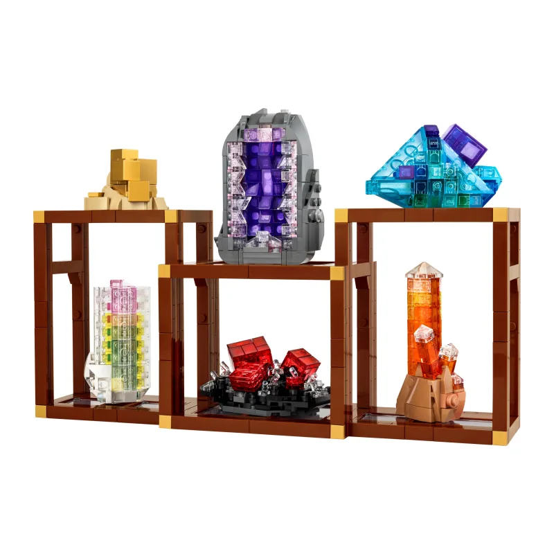 LEGO Mineralenverzameling