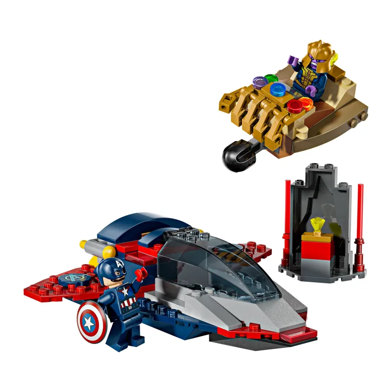 LEGO Captain America vs. Thanos
