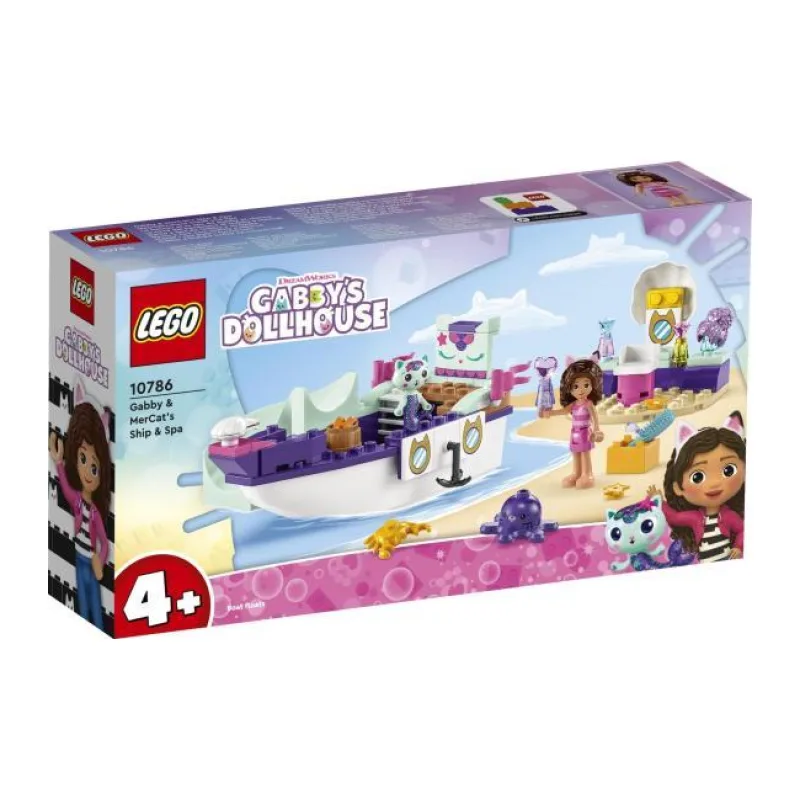 LEGO 10786 Vertroetelschip van Gabby en Meerminkat