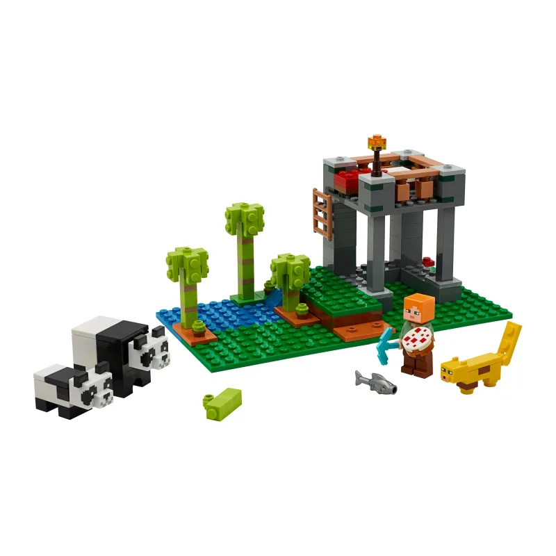 LEGO Het pandaverblijf
