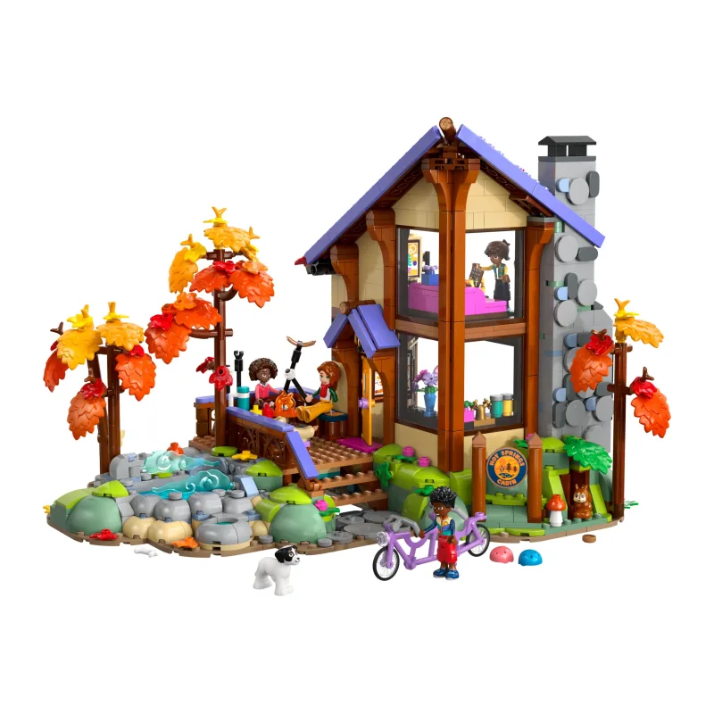 LEGO Gezellige boshut in de herfst