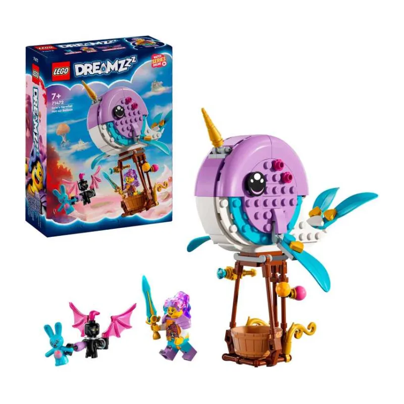 LEGO DREAMZzz - Izzie's narwal-luchtballon Constructiespeelgoed