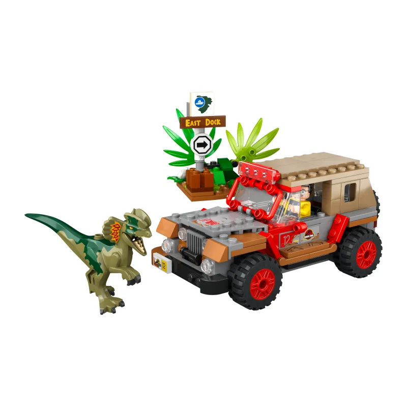 LEGO Dilophosaurus hinderlaag