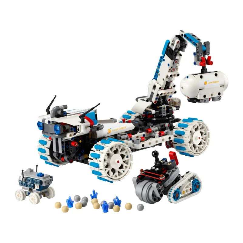 LEGO Lunar Outpost maanrover ruimtevoertuig