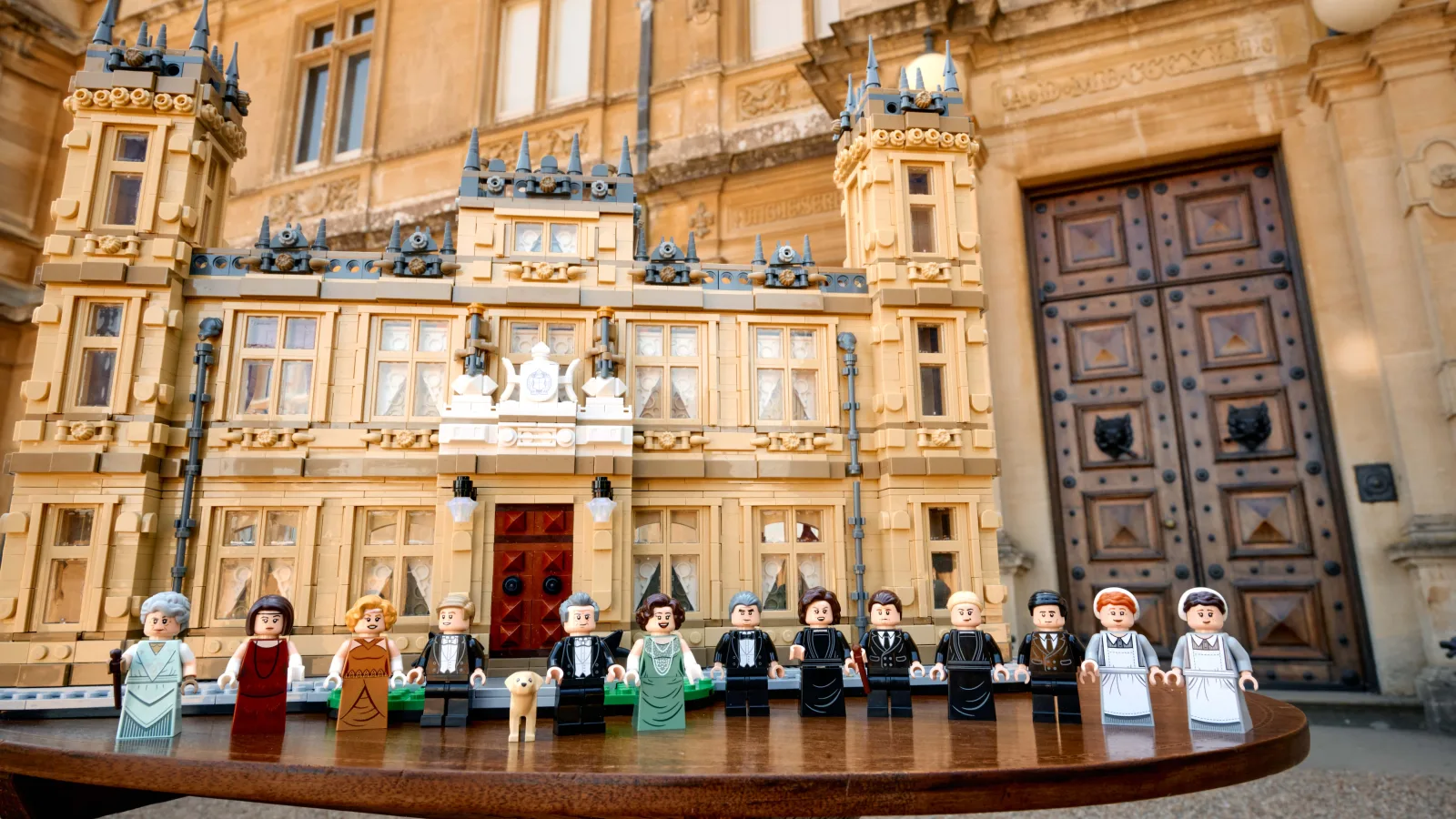 Persfoto van LEGO Downton Abbey