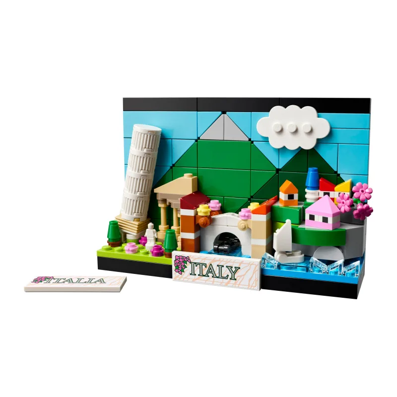 LEGO Ansichtkaart van Italië