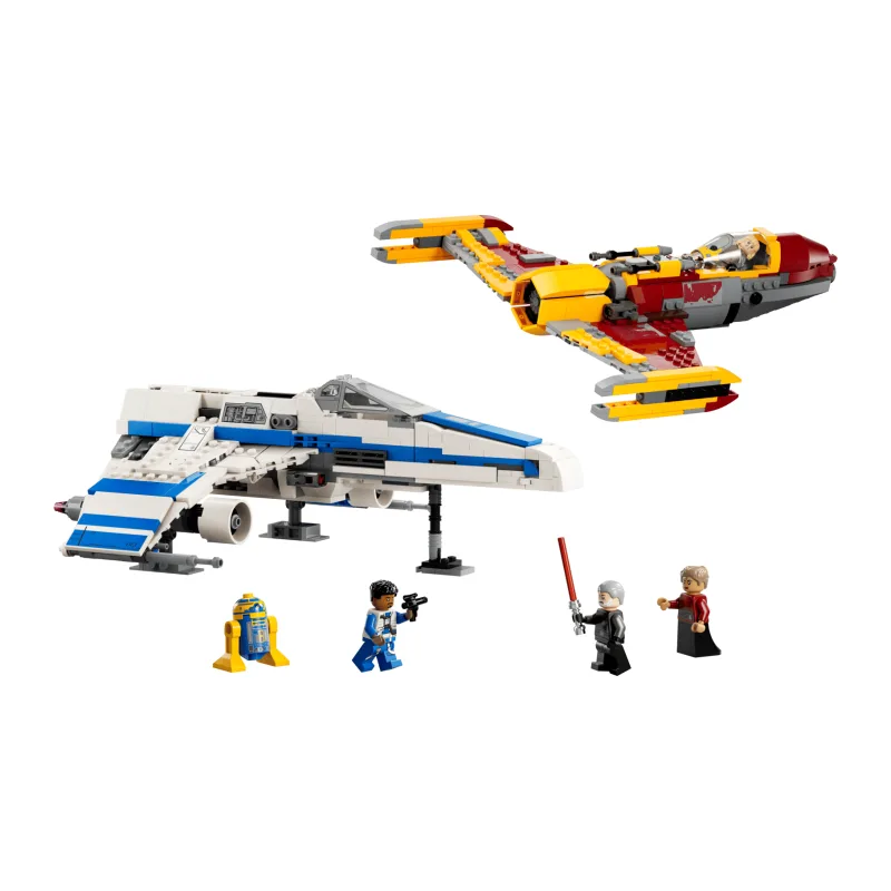 LEGO Star Wars - New Republic E-wing vs. Shin Hati's Starfighter Constructiespeelgoed