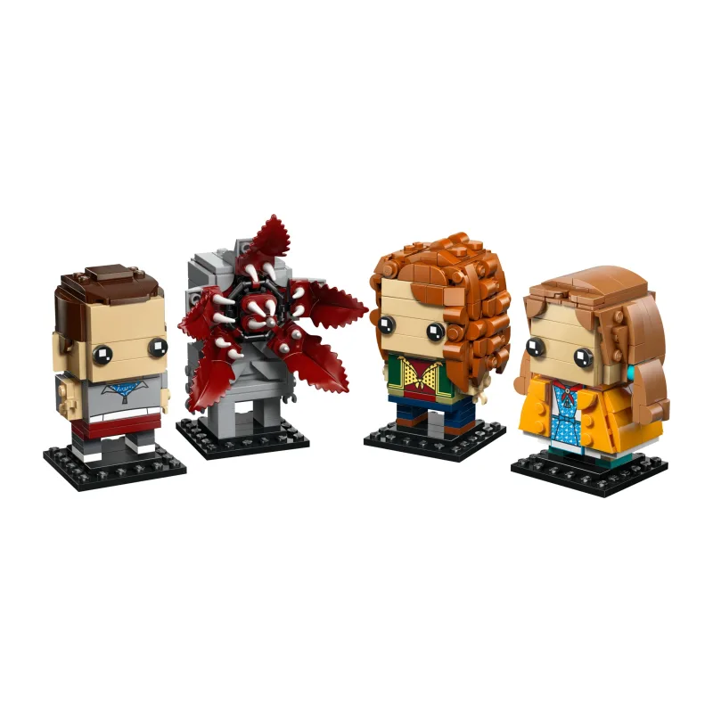 LEGO Elf, Max, Demogorgon en Holly figuren