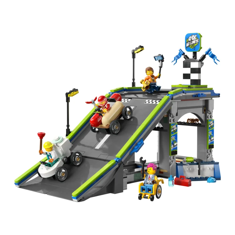 LEGO Snelle schans voor raceauto's