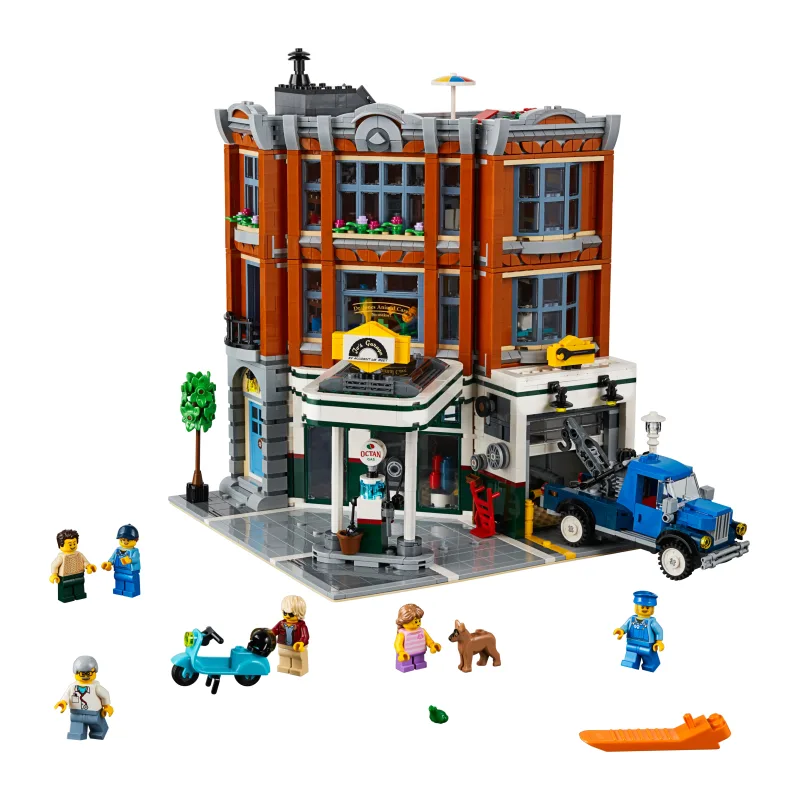 LEGO Garage op de hoek