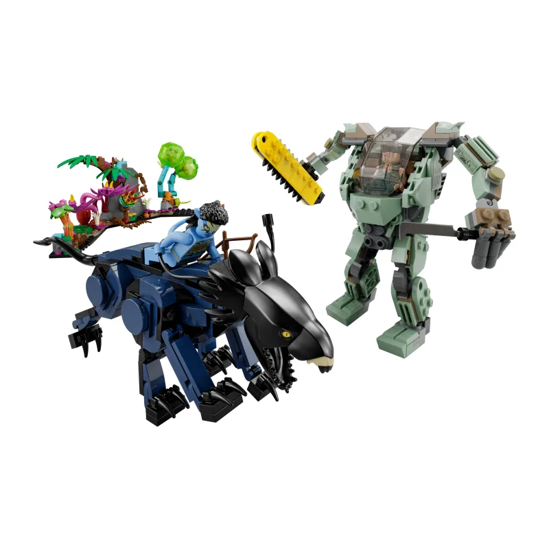 LEGO Neytiri & Thanator vs. AMP Suit Quaritch