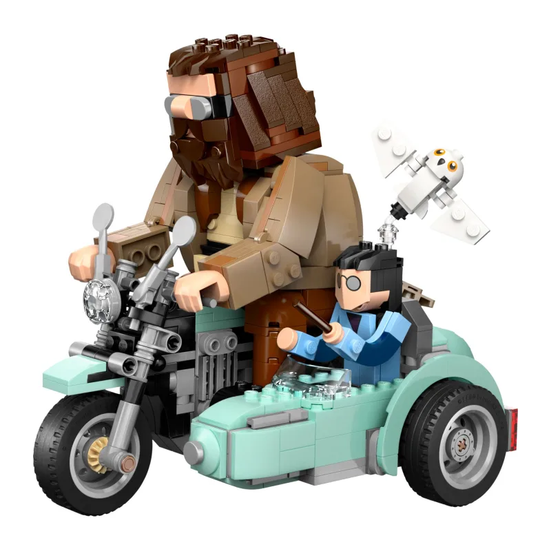 LEGO Hagrid en Harry's rit op de motor