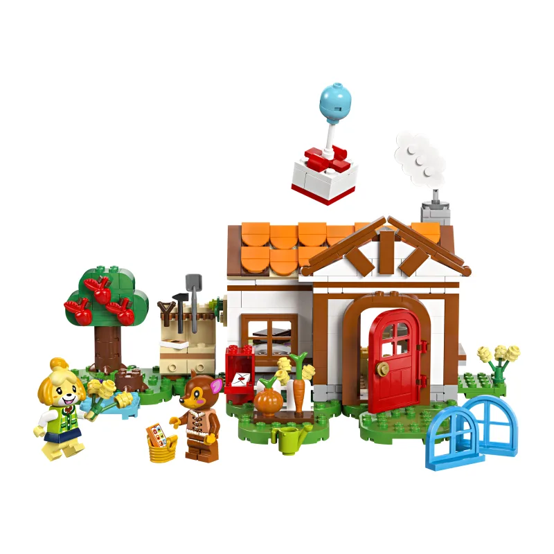 LEGO Isabelle op visite