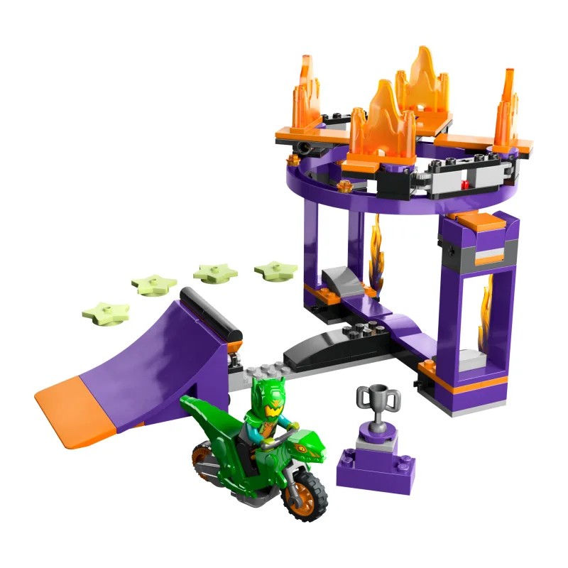 LEGO Uitdaging: dunken met stuntbaan