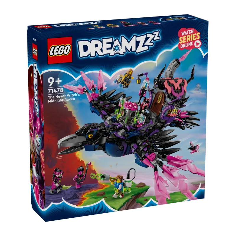 LEGO 71478 Dreamzzz De Middernachtraaf van de Neder Heks