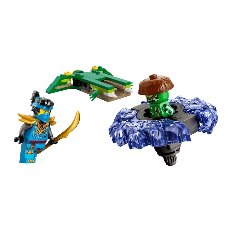 LEGO Nya vs. mutatiemonster in spinner