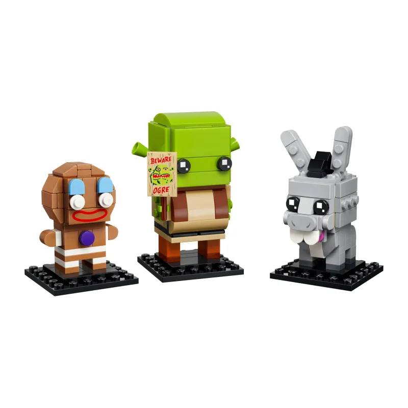 LEGO Shrek, Ezel en Peper figuren