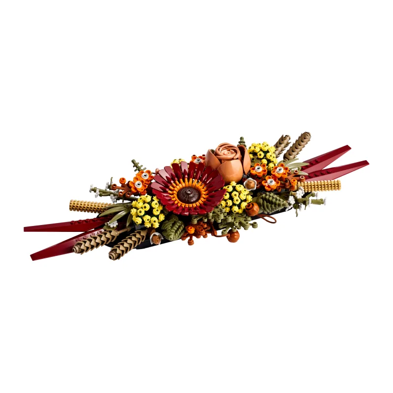 LEGO Bloemstuk met gedroogde bloemen