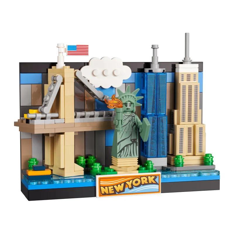 LEGO Ansichtkaart van New York