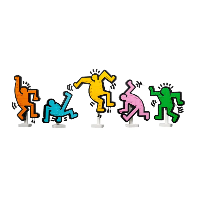 LEGO Keith Haring - Dansende figuren
