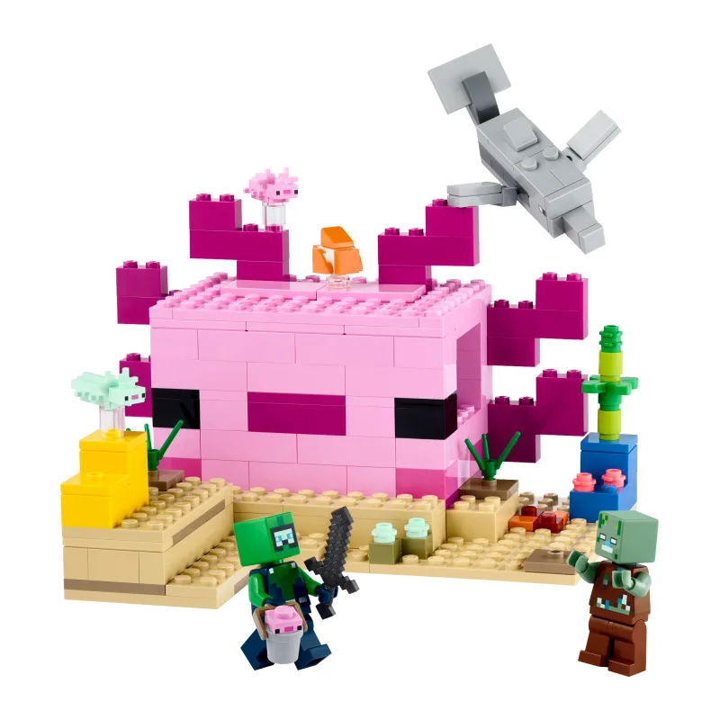LEGO Het axolotlhuis