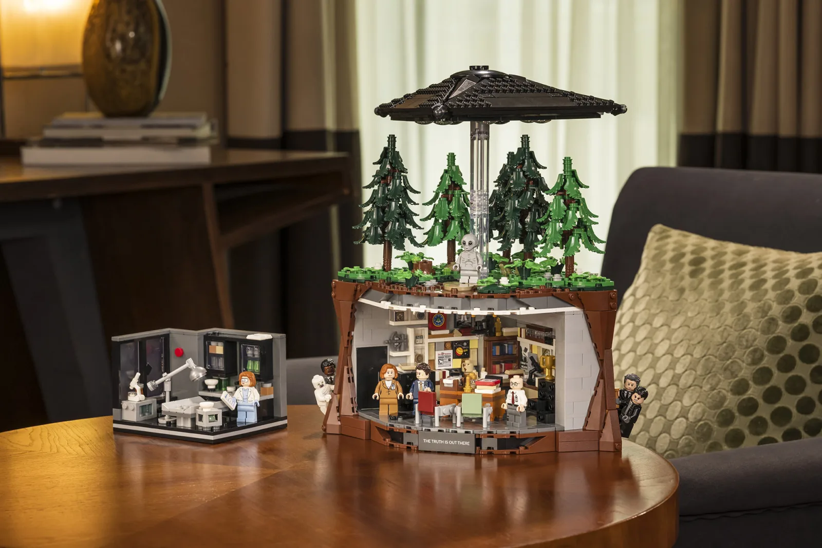 Persfoto van LEGO The X-Files