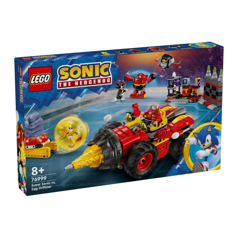 LEGO 76999 Sonic Super Sonic vs. Egg Drillster