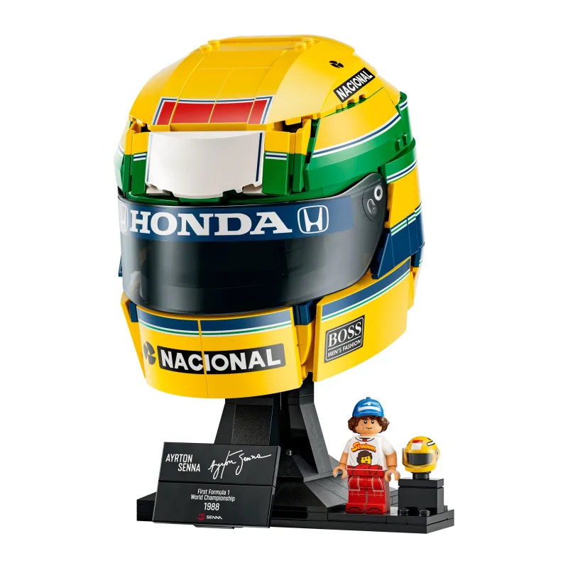 LEGO Helm van Ayrton Senna