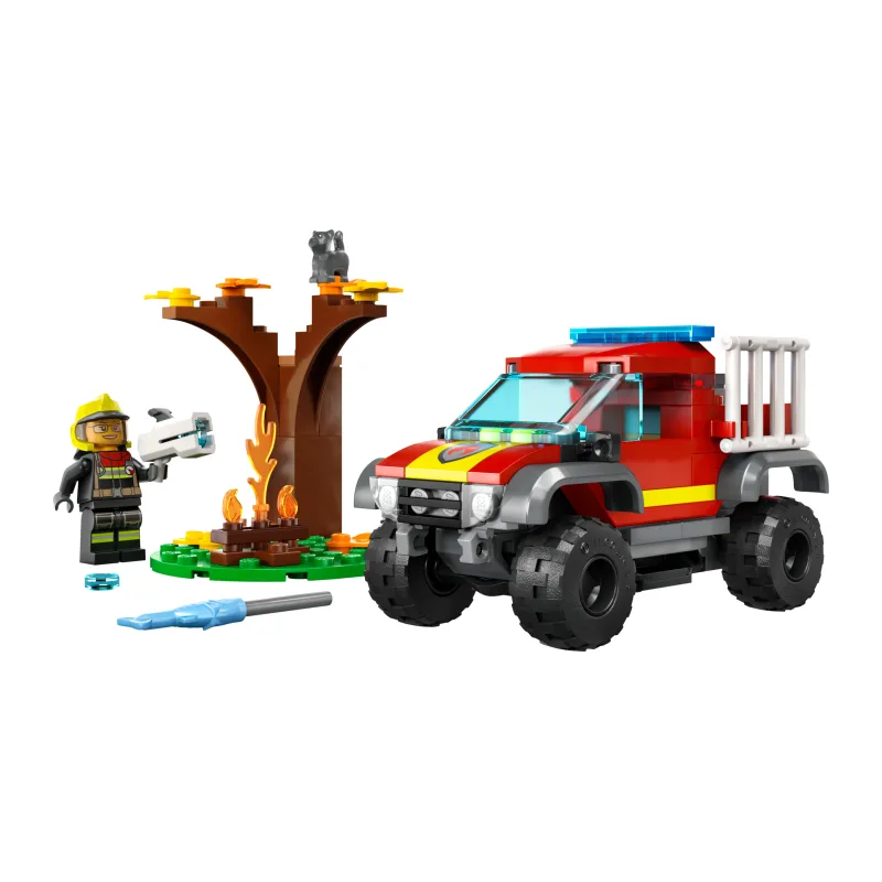 LEGO 4x4 Brandweertruck redding