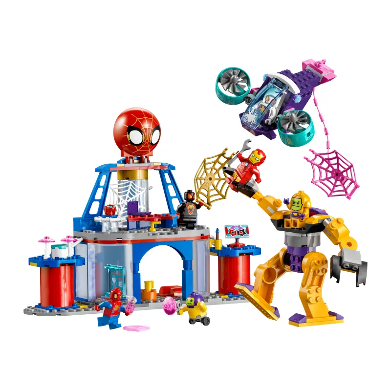 LEGO Team Spidey webspinner hoofdkwartier
