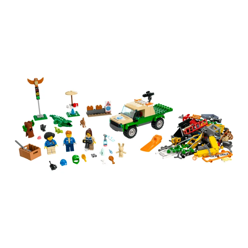 LEGO Wilde dieren reddingsmissies