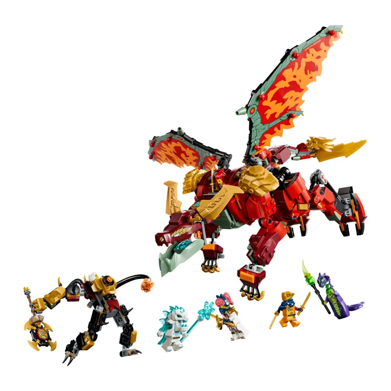 LEGO Wyldfyre's transformerende drakenmecha