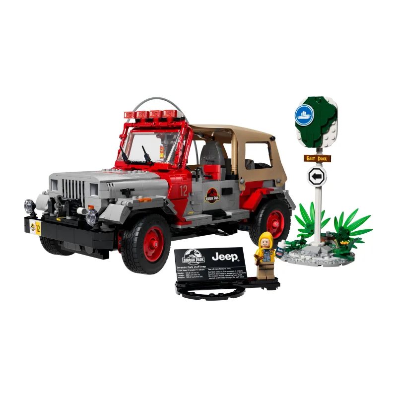 LEGO Jurassic Park Jeep Wrangler