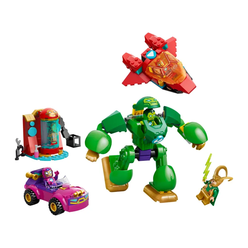 LEGO Loki tegen Team Iron Man