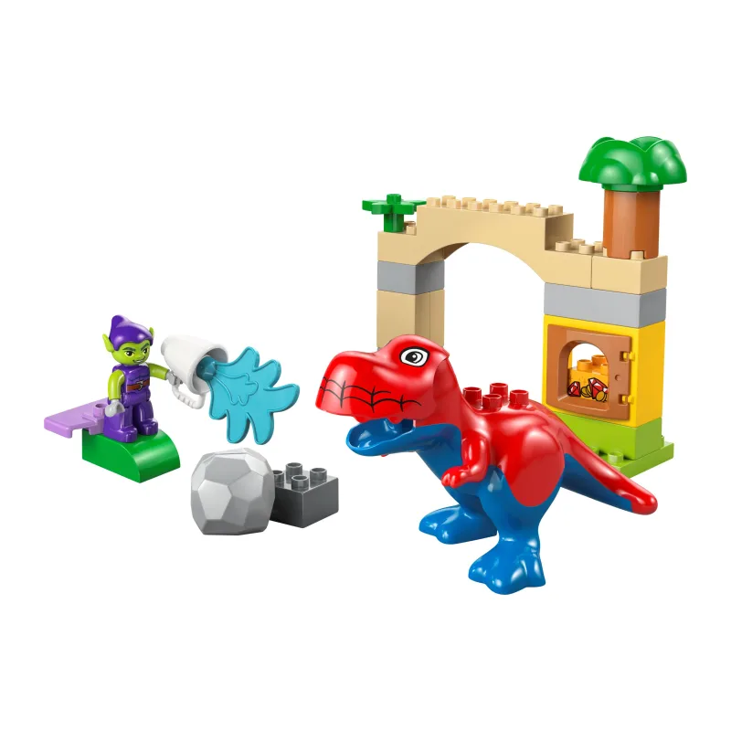 LEGO Dinosaurus Spidey-Rex vs. Green Goblin