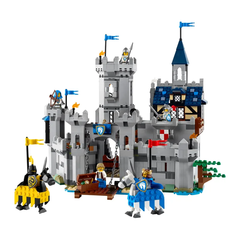 LEGO Middeleeuws kasteel met ridders te paard