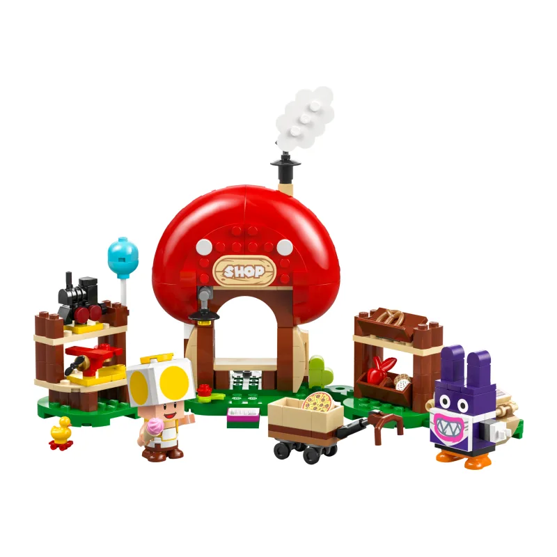 LEGO Uitbreidingsset: Nabbit bij Toads winkeltje