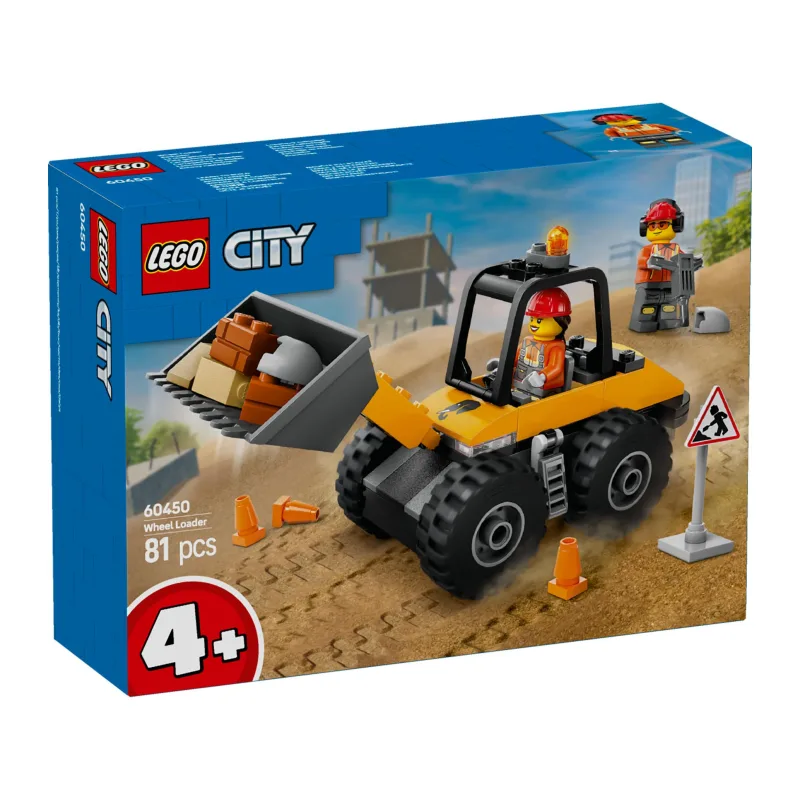 LEGO 60450 City Great Vehicles Gele wiellader