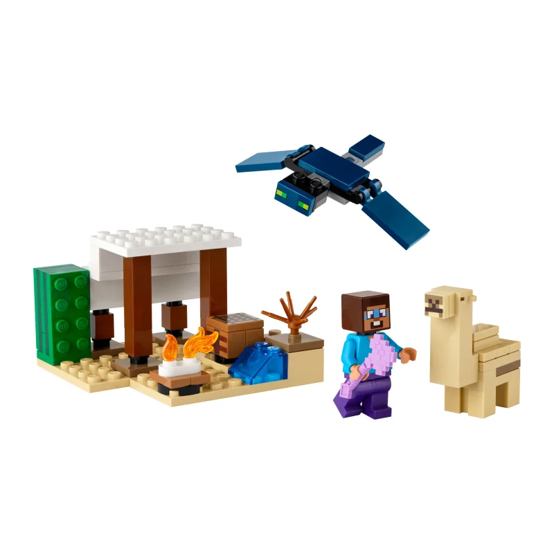 LEGO Steve's woestijnexpeditie