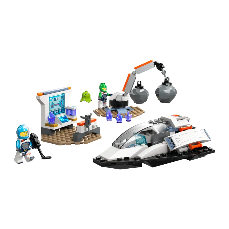 LEGO Ruimteschip en ontdekking van asteroïde